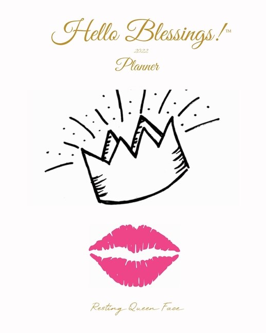 Front cover_2022 Hello Blessings! Planner (Royalty Edition)
