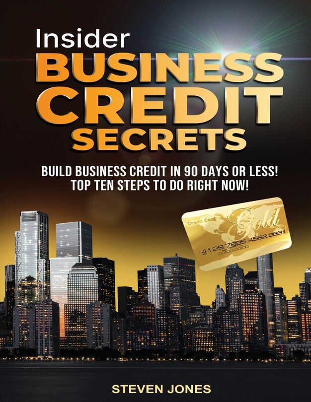 Front cover_Insider Business Credit Secrets