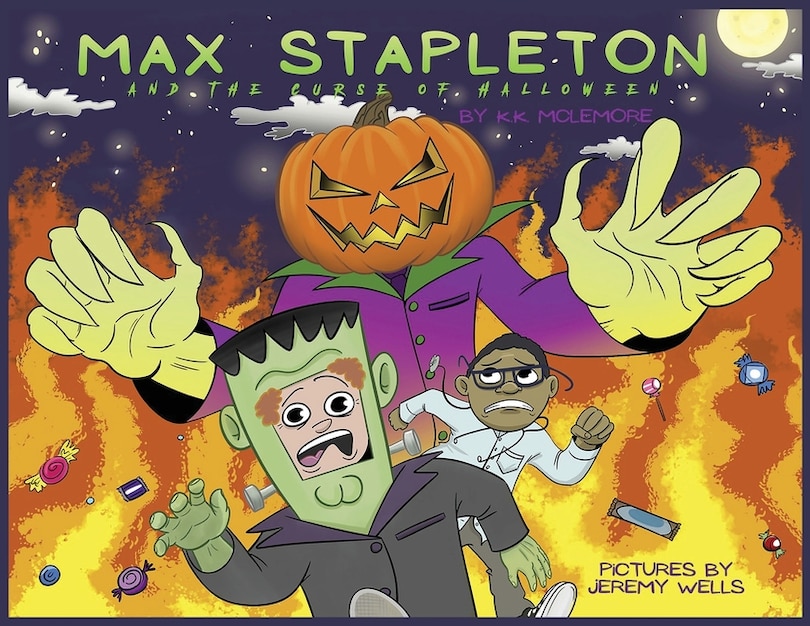 Front cover_Max Stapleton And The Curse Of Halloween