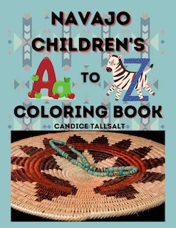 Front cover_Navajo Children's A To Z Coloring Book