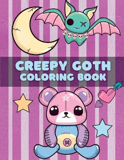 Couverture_Creepy Goth Coloring Book