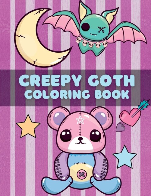 Couverture_Creepy Goth Coloring Book