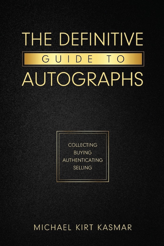 Front cover_The Definitive Guide To Autographs