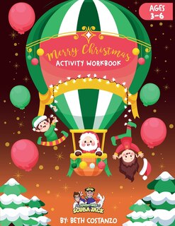 Front cover_Christmas Activity Workbook for Kids