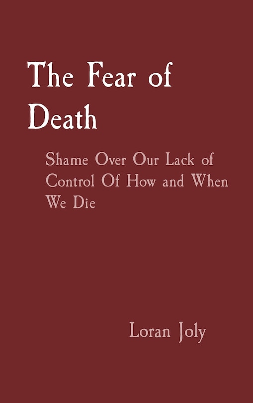 Front cover_The Fear of Death