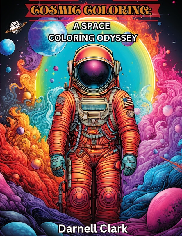 Front cover_Cosmic Coloring