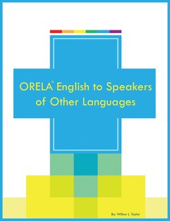 Front cover_ORELA English to Speakers of Other Languages