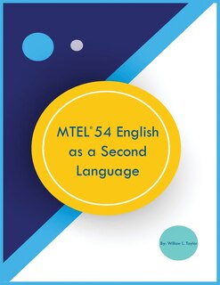 Front cover_MTEL 54 English as a Second Language