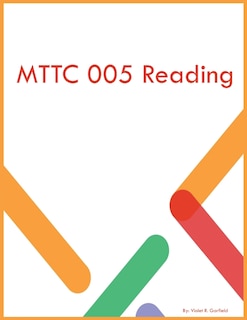 Front cover_MTTC 005 Reading