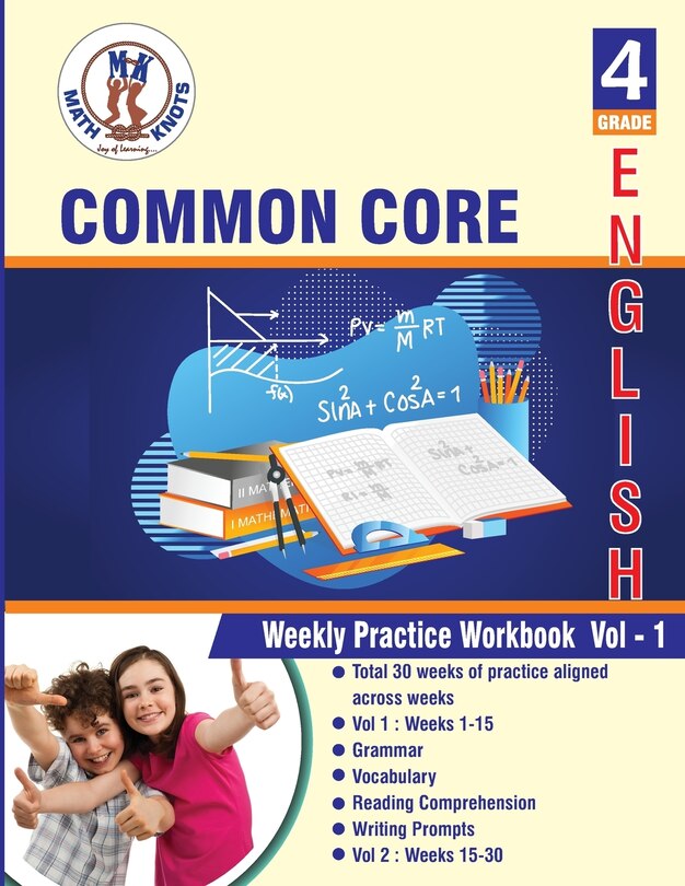 Couverture_4th grade Common Core ELA Test Prep