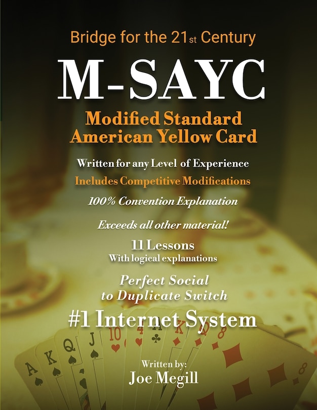 Front cover_Modified Standard American Yellow Card