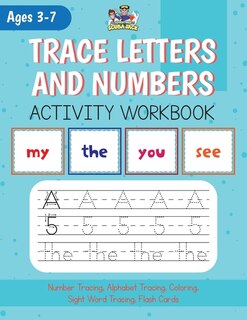 Couverture_Alphabet, Number and Site Words Tracing along with Bonus Alphabet and Site Word Flash Cards!