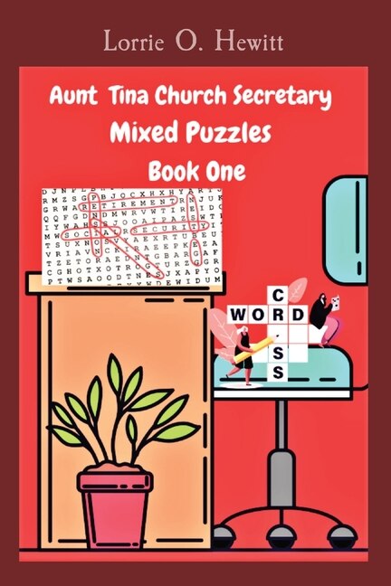 Front cover_Aunt Tina Church Secretary Mixed Puzzles Book One