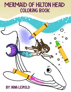 Front cover_Mermaid of Hilton Head Coloring Book