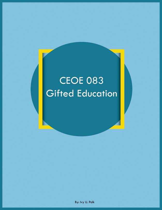 Couverture_CEOE 083 Gifted Education