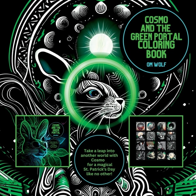 Front cover_Cosmo and the Green Portal Coloring Book