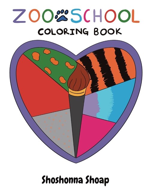 Couverture_Zoo School Coloring Book