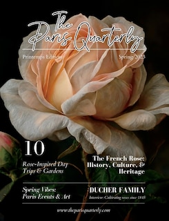 Front cover_The Paris Quarterly, Spring 2023, Issue 7