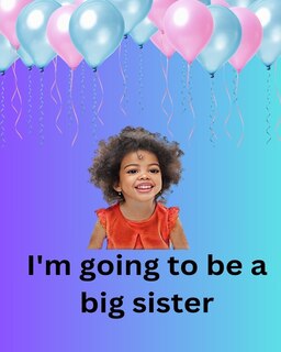 Front cover_I'm Going To Be A Big Sister