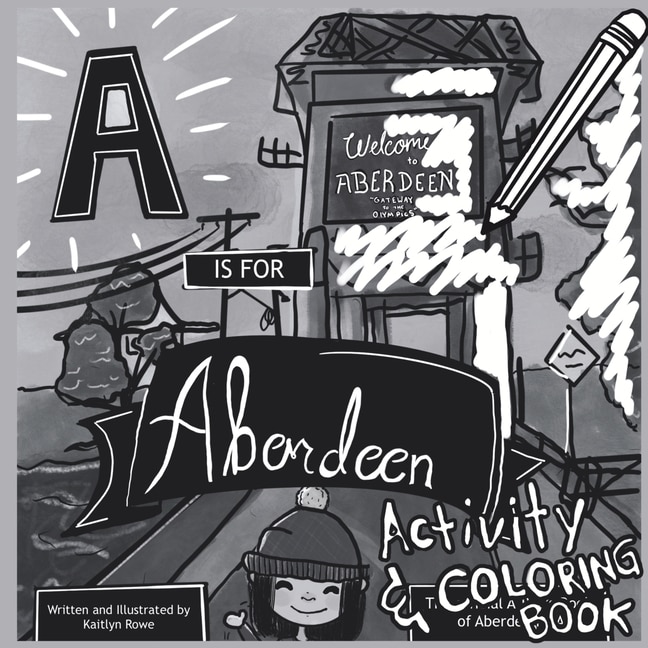 Couverture_A is for Aberdeen Activity and Coloring Book