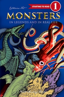 Front cover_Monsters in Legends and in Real Life - Level 1 reading for kids - 1st grade