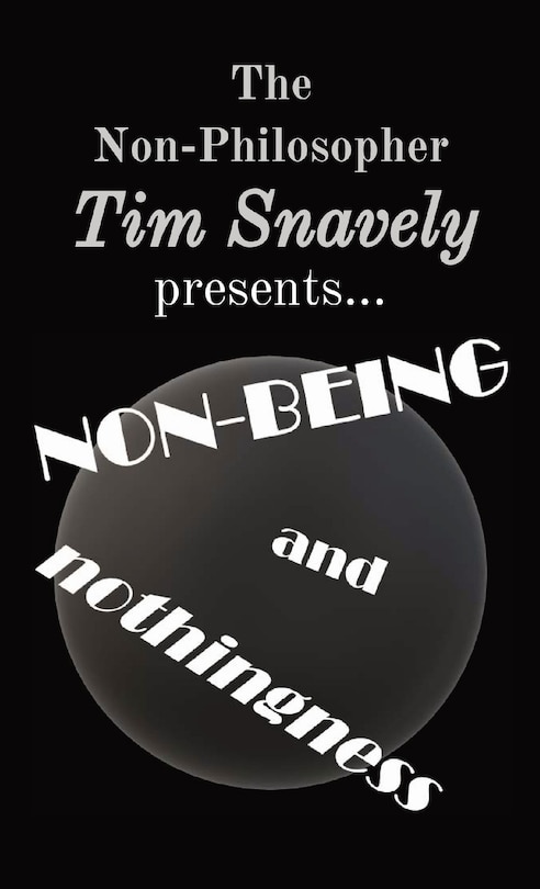 Front cover_Non-Being and Nothingness