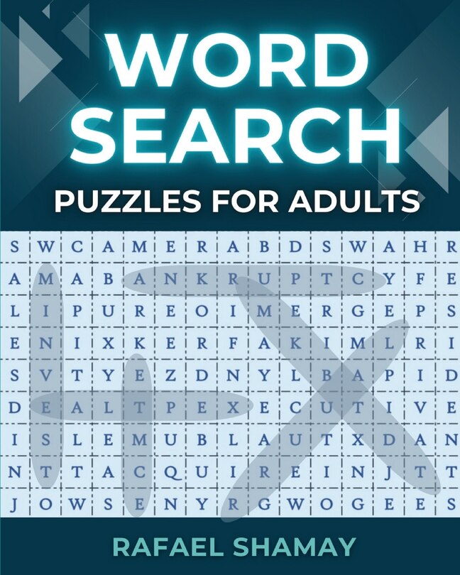 Front cover_Word Search Puzzle Book for Adults
