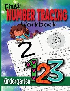 Couverture_First Number Tracing Workbook for Kindergarten