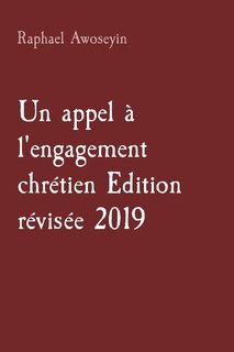 Front cover_Un appel à l'engagement chrétien Edition révisée 2019