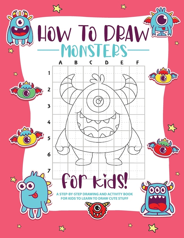Front cover_How to Draw Monsters