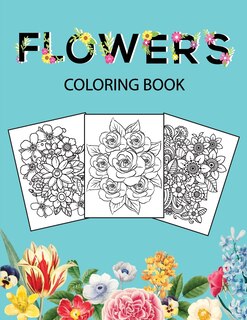Front cover_Flowers Coloring Book