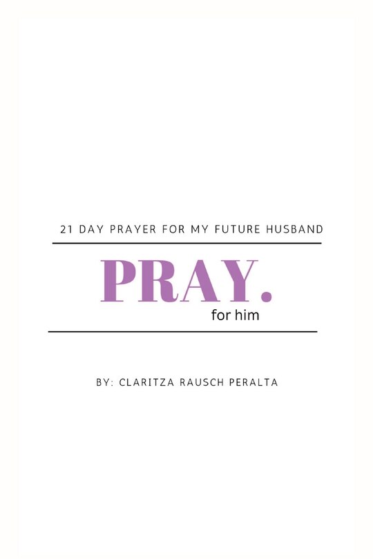 Couverture_Pray for him