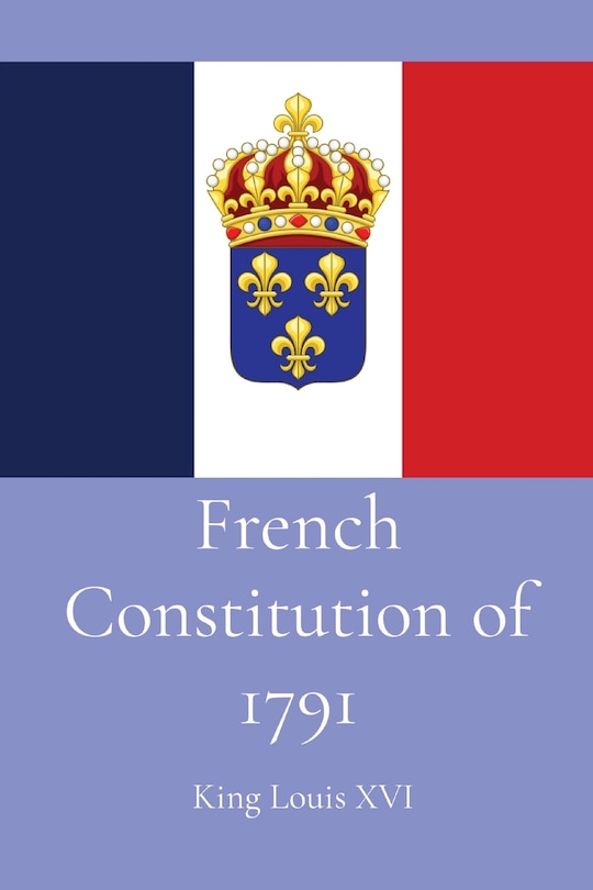 Front cover_French Constitution of 1791