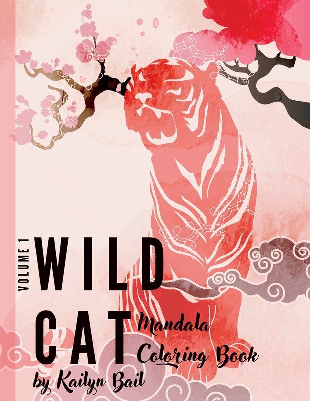 Front cover_Wildcat Mandala Coloring Book Volume 1