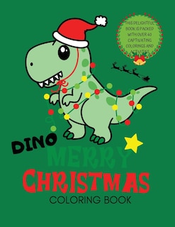 Couverture_Dino Merry Christmas Coloring Book for Kids
