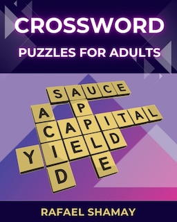 Couverture_Crossword Puzzle Book for Adults