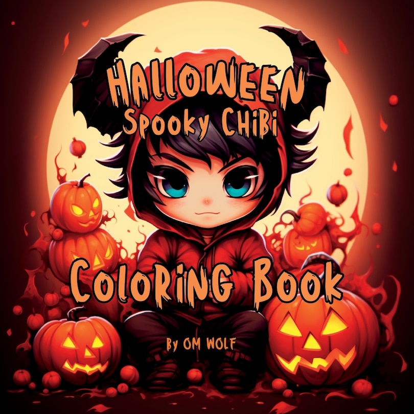 Front cover_Halloween Spooky Chibi Coloring Book