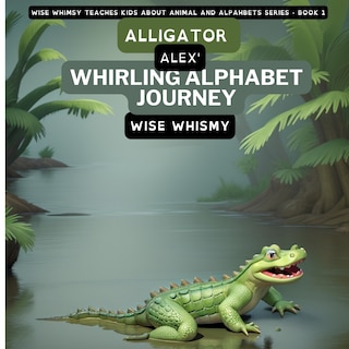 Couverture_Alligator Alex's Whirling Alphabet Journey