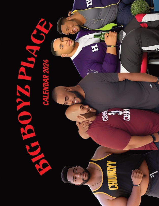 Couverture_Big Boyz Place; A Big Man's Calendar 2024