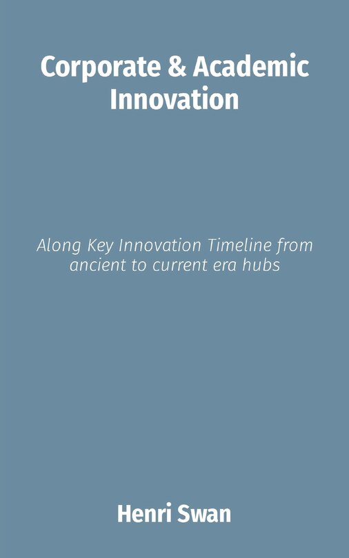 Front cover_Corporate & Academic Innovation