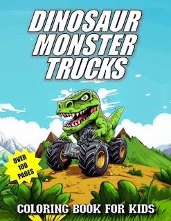 Couverture_Dinosaur Monster Trucks Coloring Book For Kids