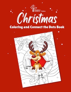 Front cover_Hidden Hollow Tales Christmas Coloring and Connect the Dots Book
