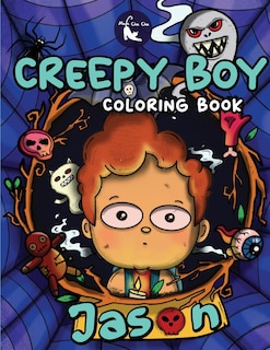 Front cover_Creepy Boy Jason Coloring Book