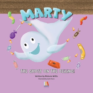 Front cover_Marty The Ghost On The Ceiling