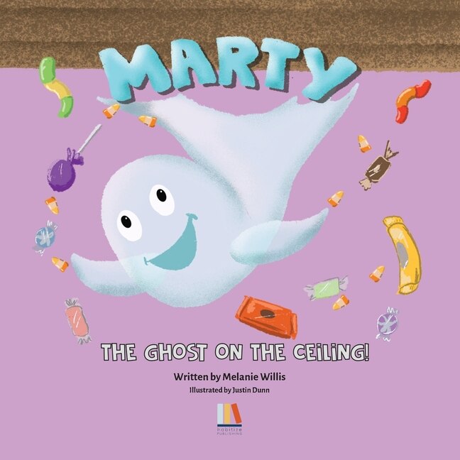 Front cover_Marty The Ghost On The Ceiling