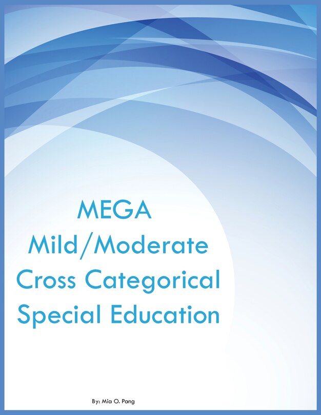Front cover_MEGA Mild/Moderate Cross Categorical Special Education