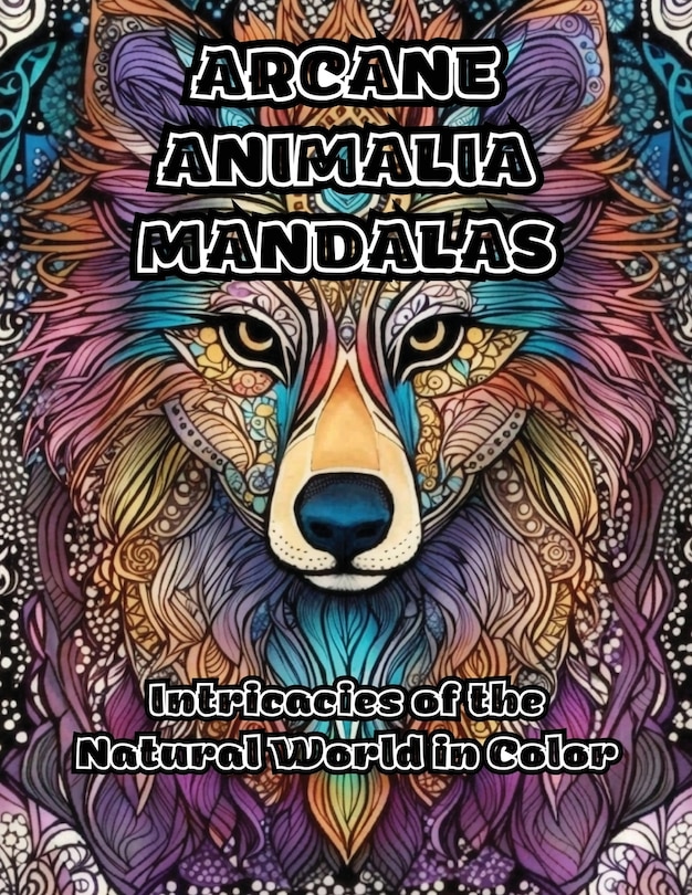 Front cover_Arcane Animalia Mandalas