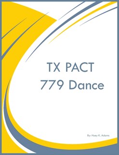 Front cover_TX PACT 779 Dance
