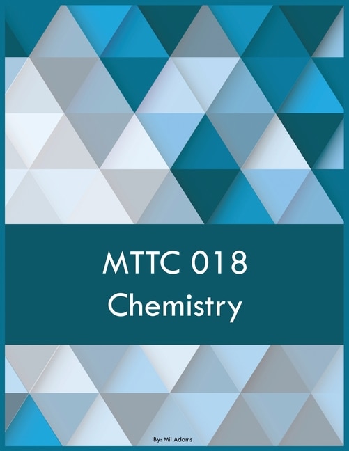 Front cover_MTTC 018 Chemistry