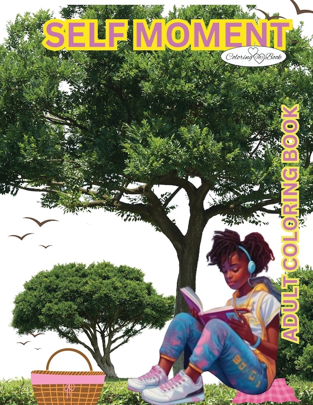 Front cover_Self Moment Coloring Book For Adults